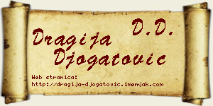 Dragija Đogatović vizit kartica